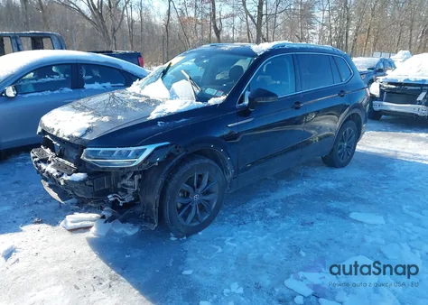 2022 Volkswagen Tiguan 2.0T Se from USA, damaged, VIN 3VV2B7AX4NM036657
